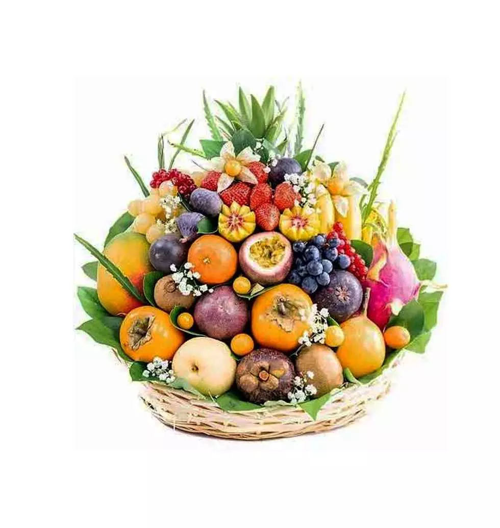 Eco-Friendly Fruit Arrangement