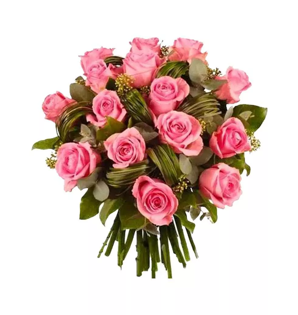 Memorable gift is Bouquet of Pink Roses