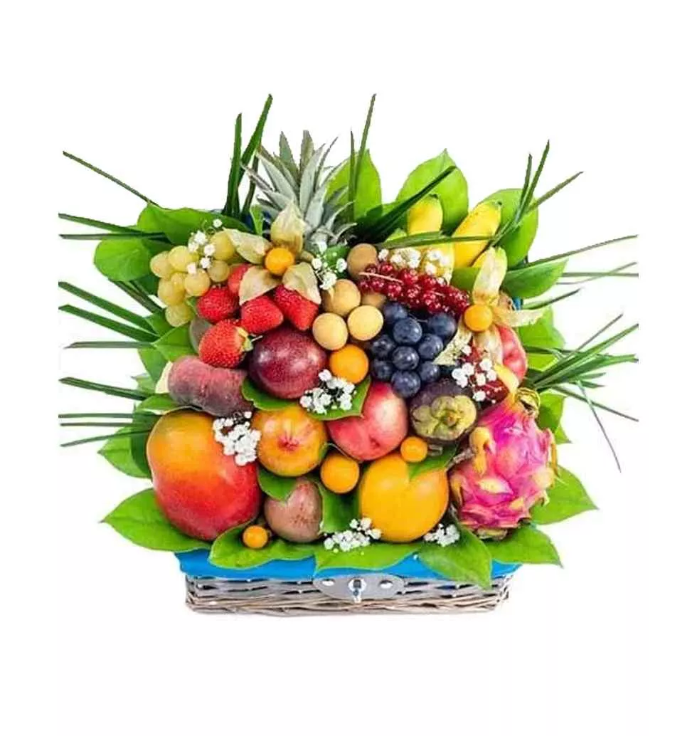 Natural Mixed Fruit Basket