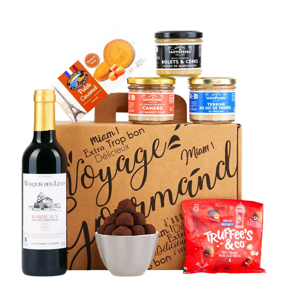 Elegant French Gourmet Treat Box