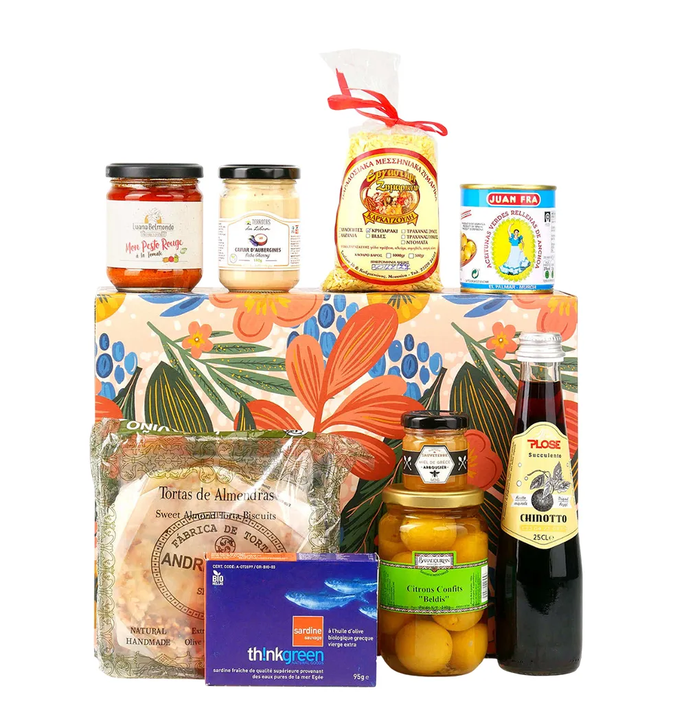 Exquisite Mediterranean Flavors Gift Box