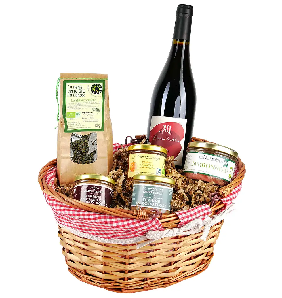Organic Aveyron Gourmet Basket