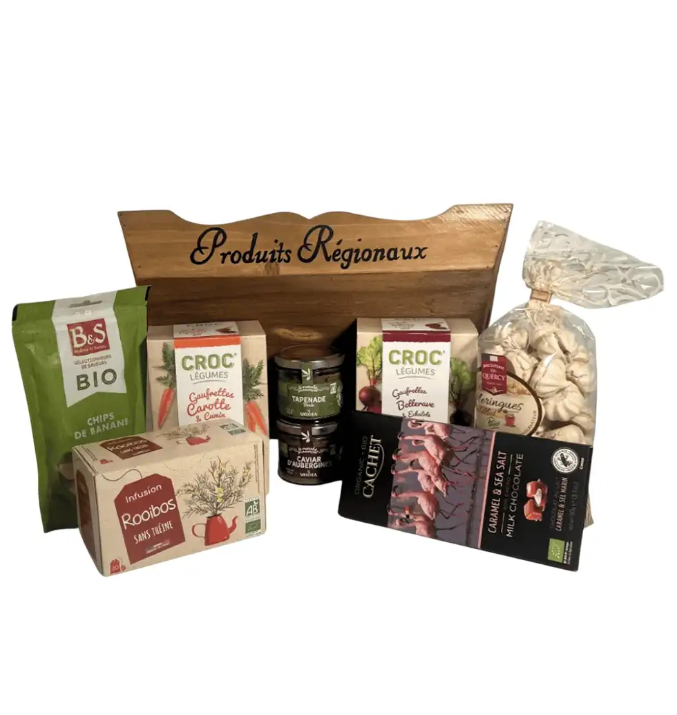 Organic Gourmet Delights Basket