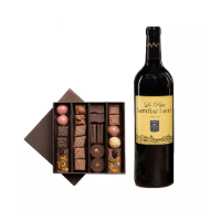 Luxurious Chocolate & Wine Treat